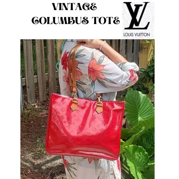 Louis Vuitton Handbags - Louis Vuitton Vintage Columbus Tote Vernis Leather
